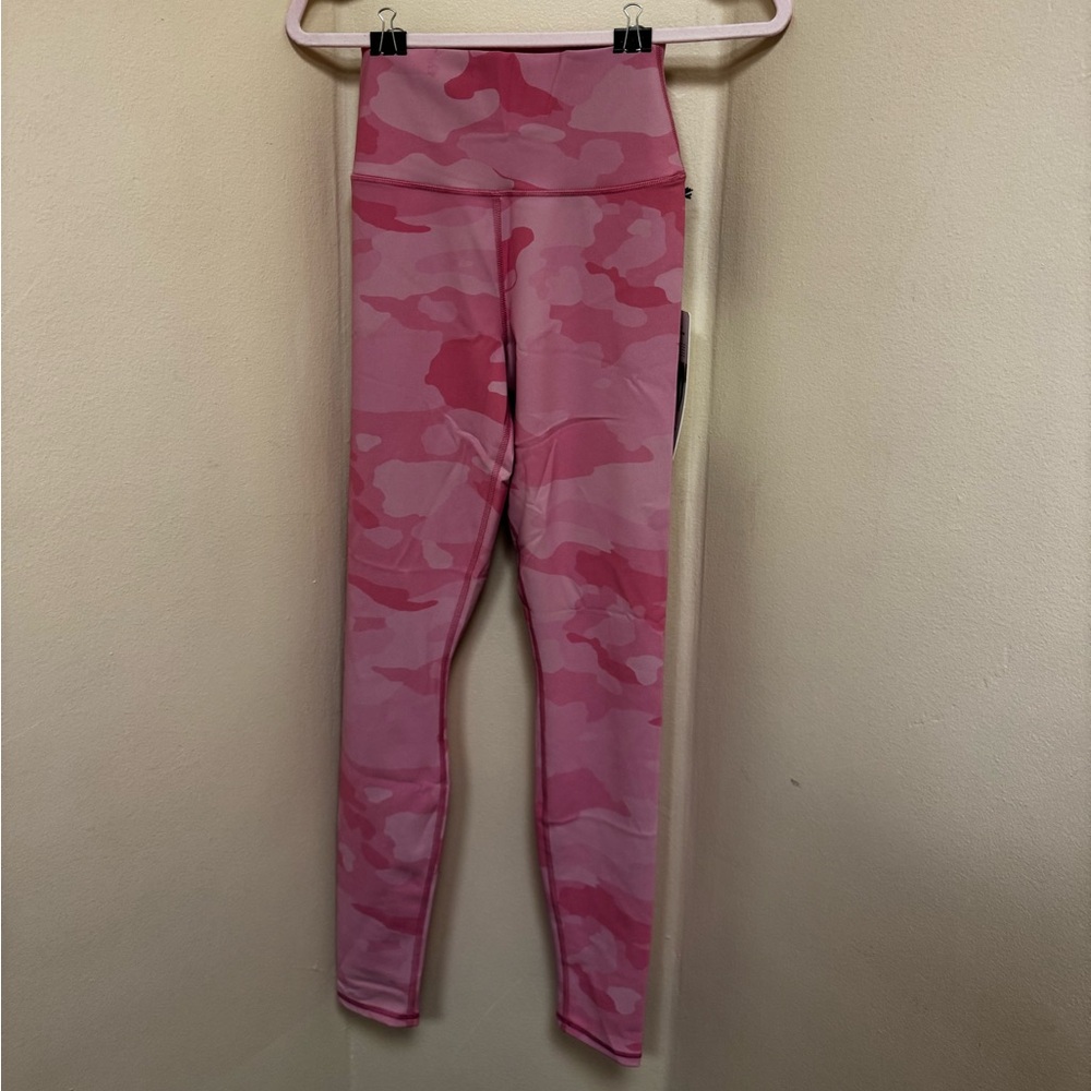 ALO Yoga Pink Camo Leggings